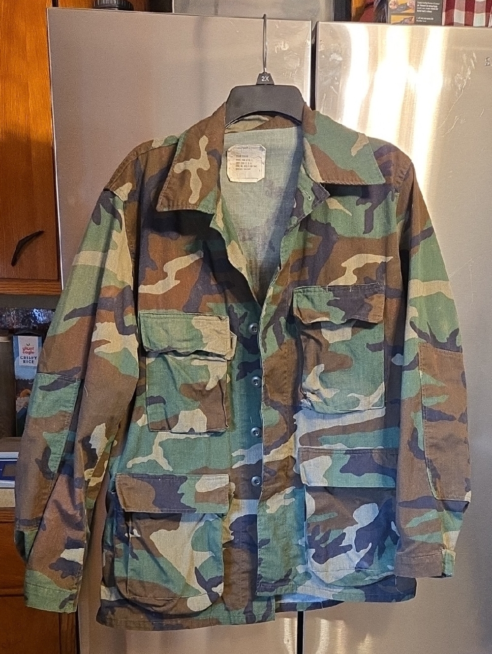 Woodland Camo Field Jacket